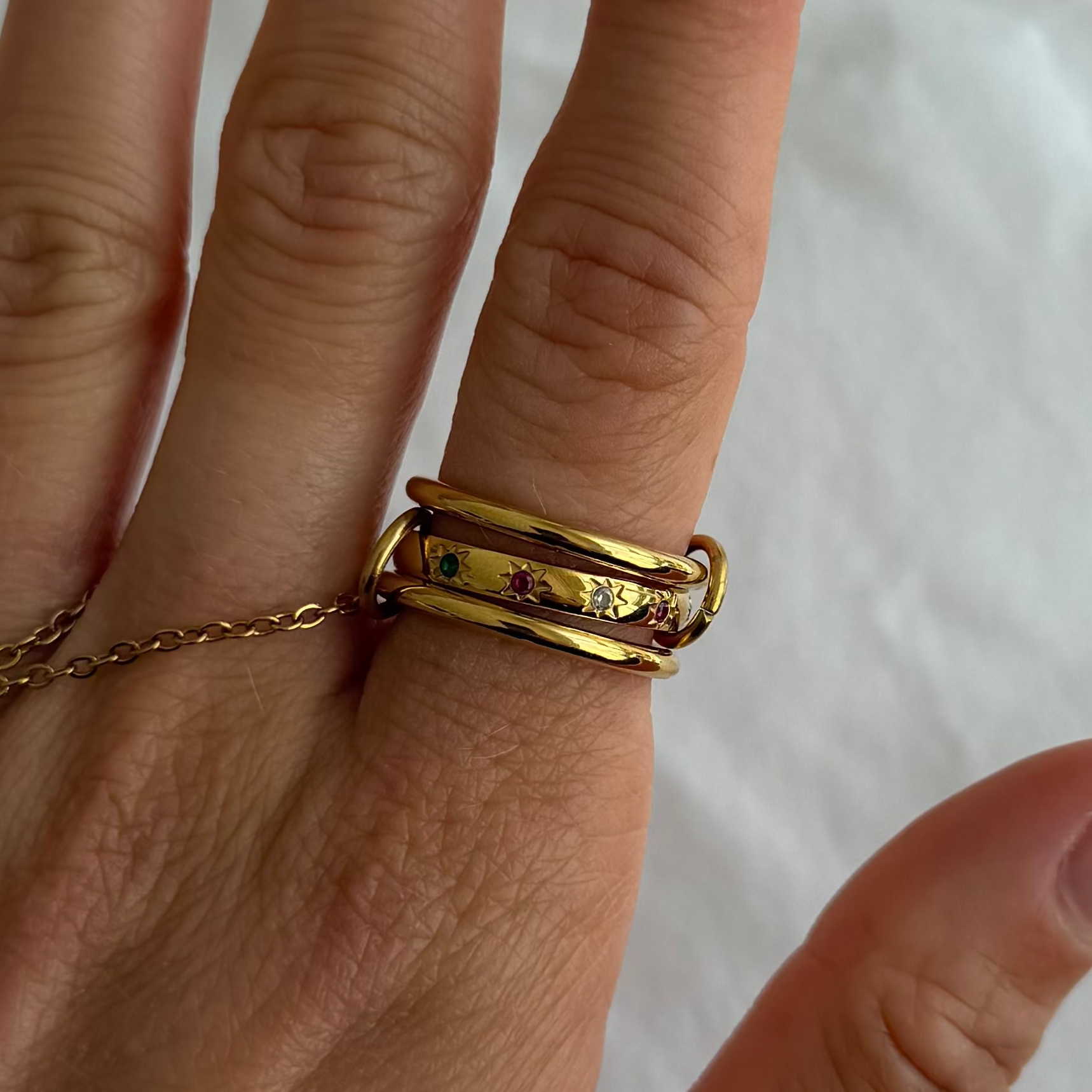 Lulu Stacked Ring