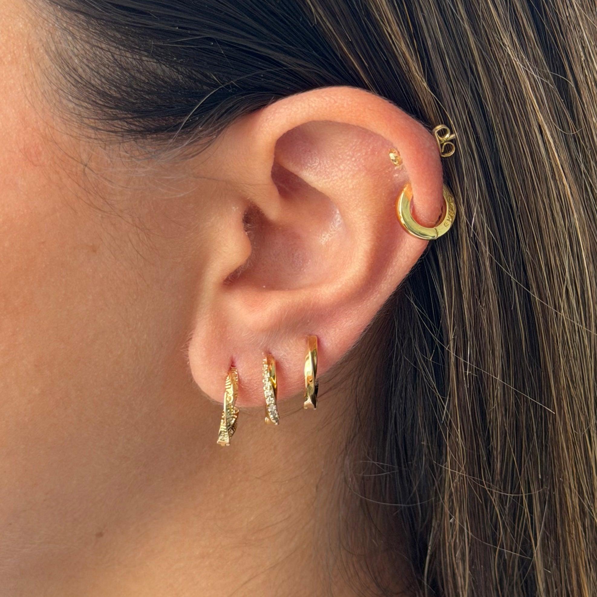 Vibe Check Hoop 4 Piece Earring Set