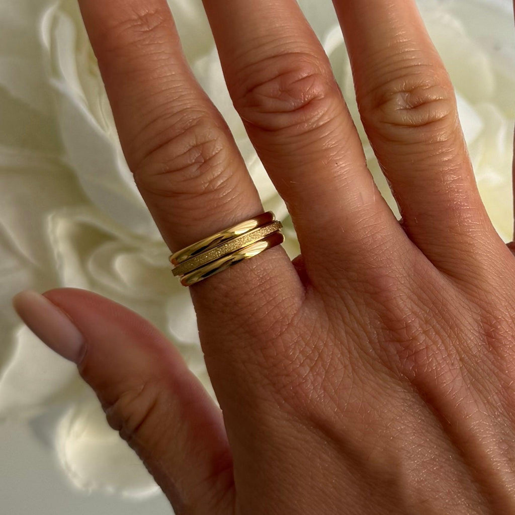 Shimmer Ring 3-Piece Set