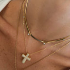 Forever Blessed Cross Necklace