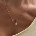 Shiny Pin Necklace