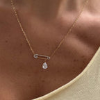 Shiny Pin Necklace