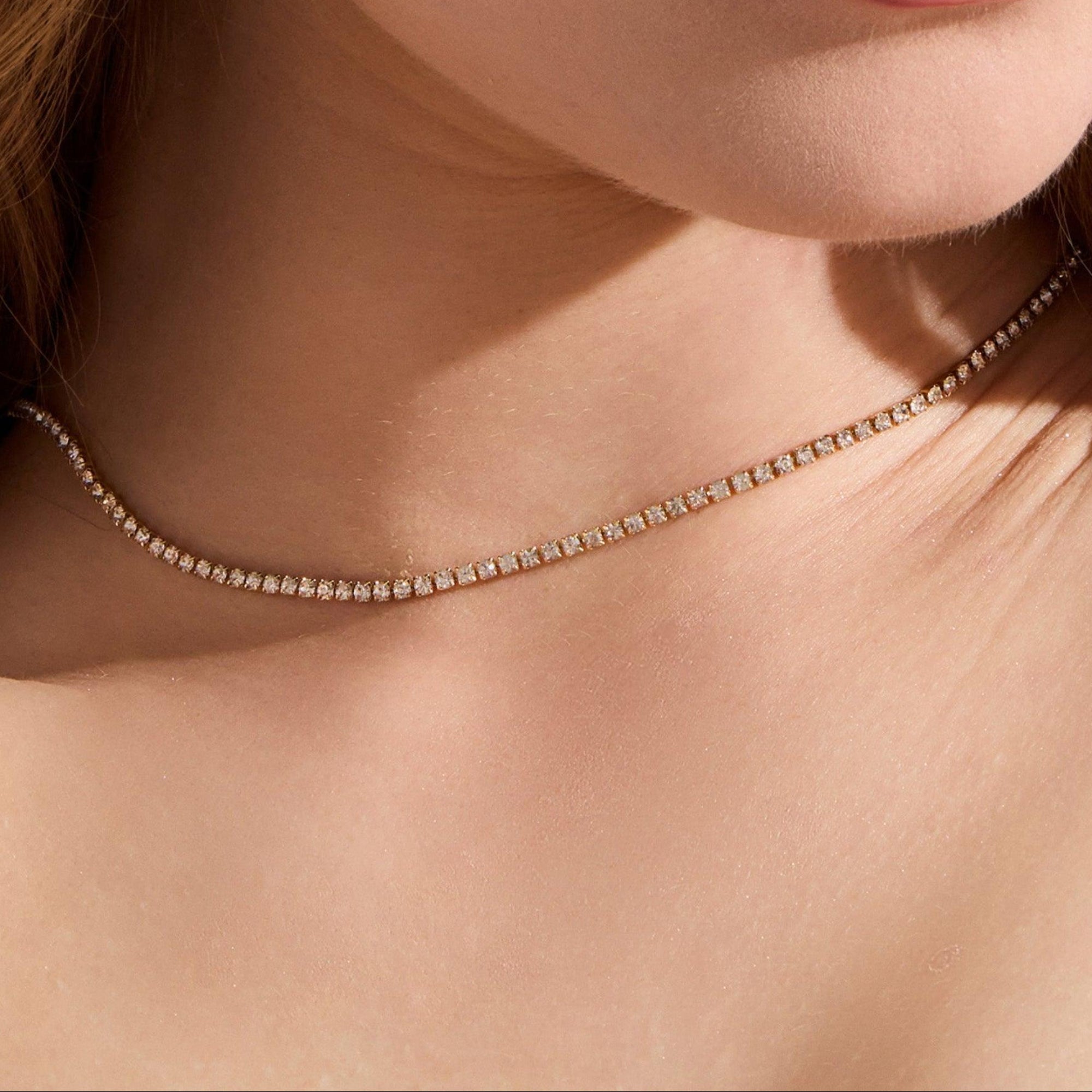 Icy Tennis Necklace