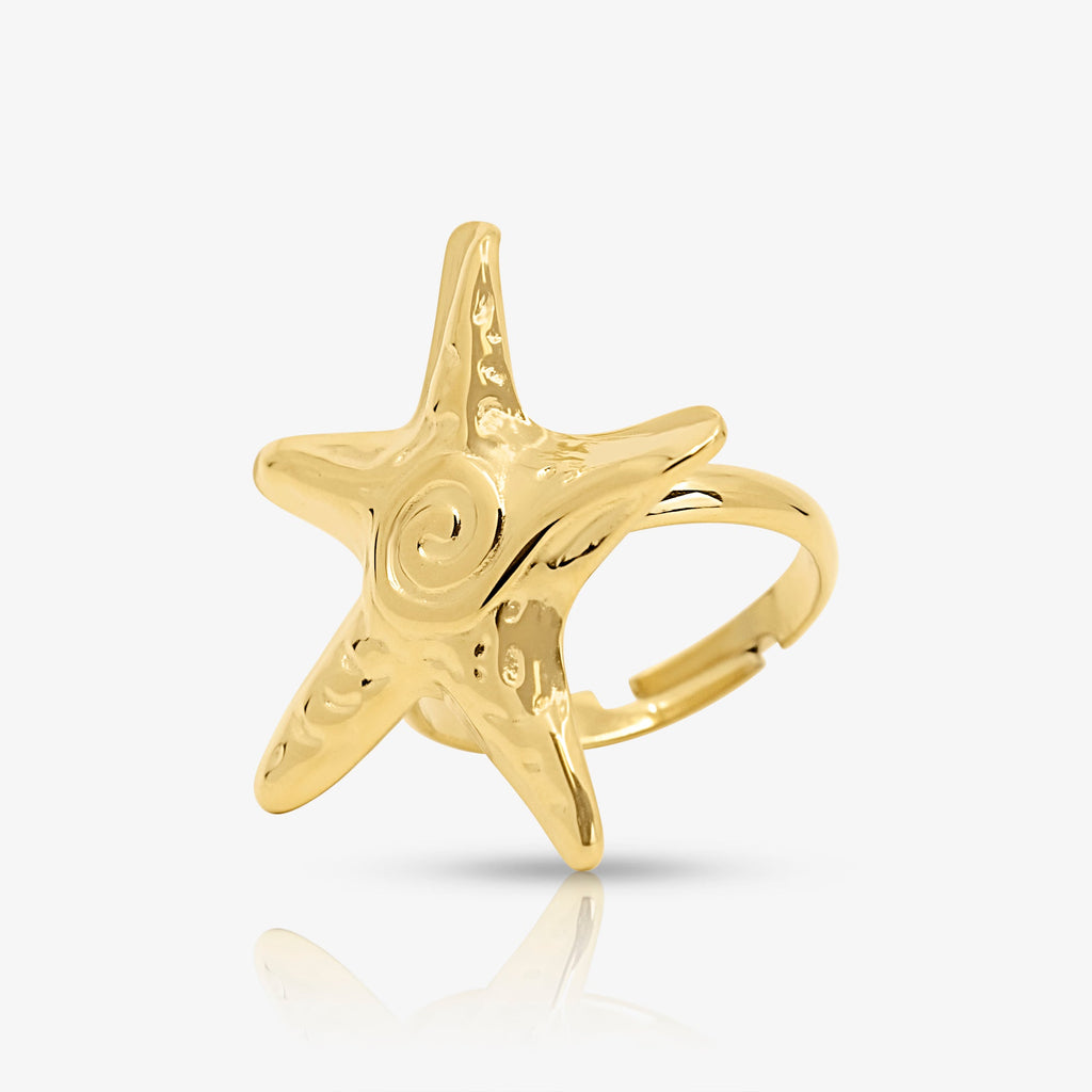 Golden Starfish 4 Piece Set