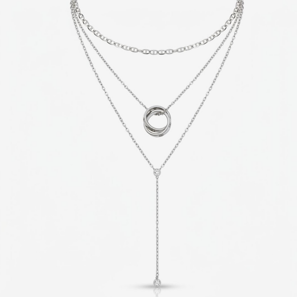 Effortless Luxe 3 Piece Necklace Bundle