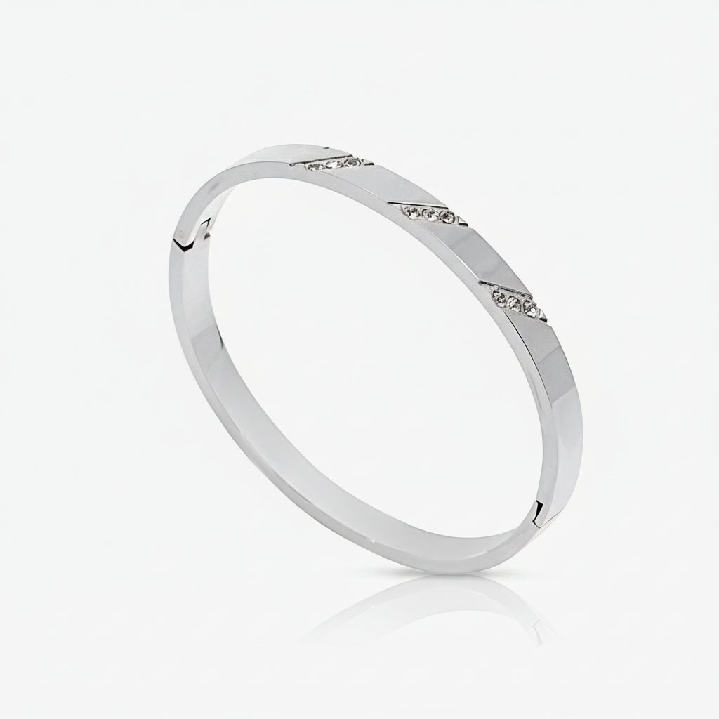 Shimmer Stripe Bangle
