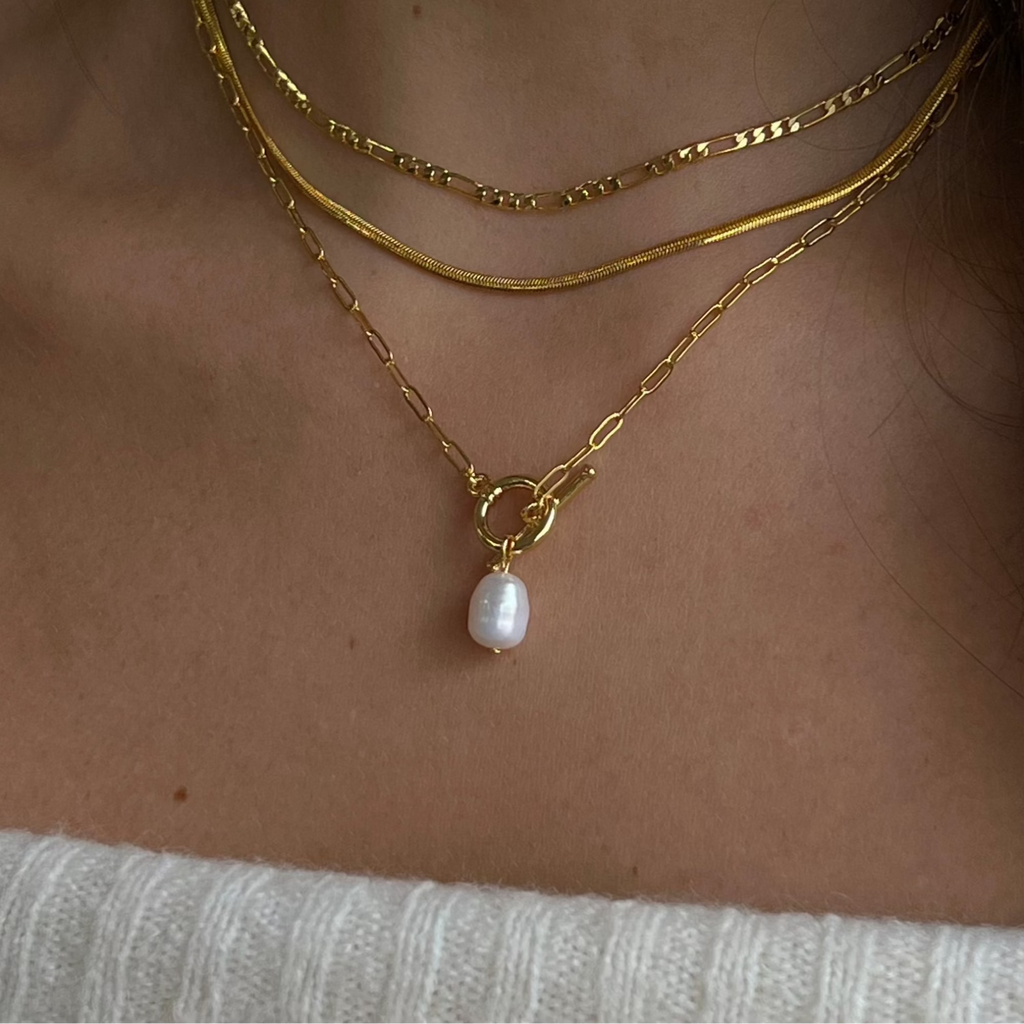 Pearl Link Necklace