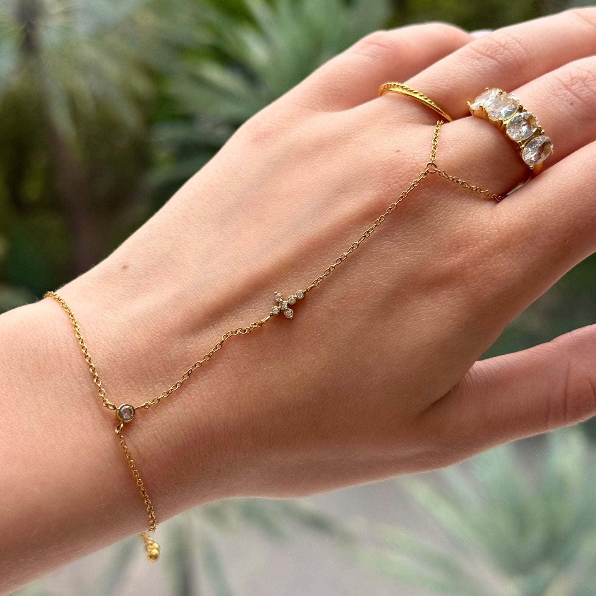 Sunday Angel Hand Chain