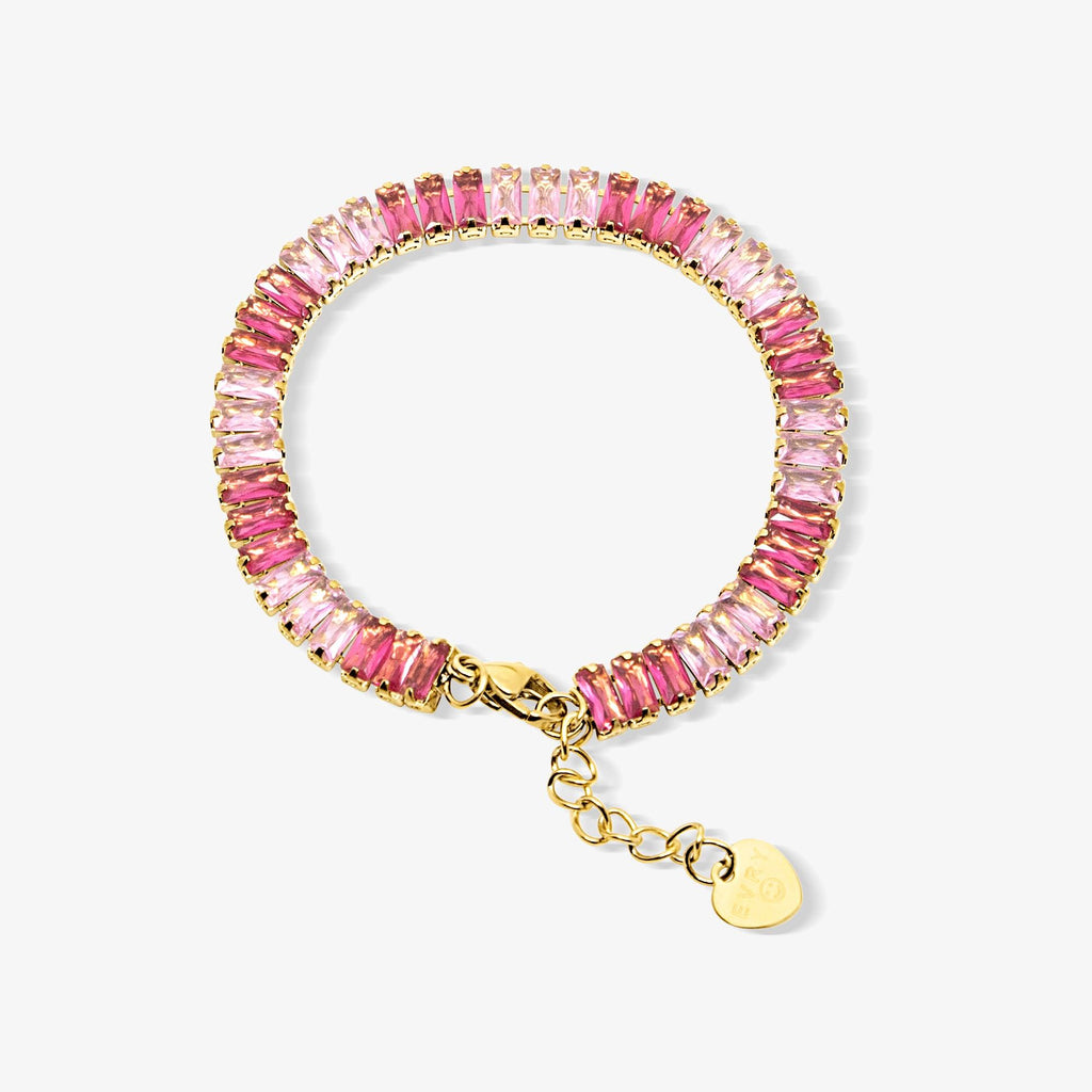 Frost Beam Tennis Bracelet