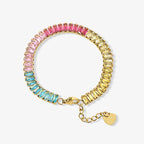 Frost Beam Tennis Bracelet
