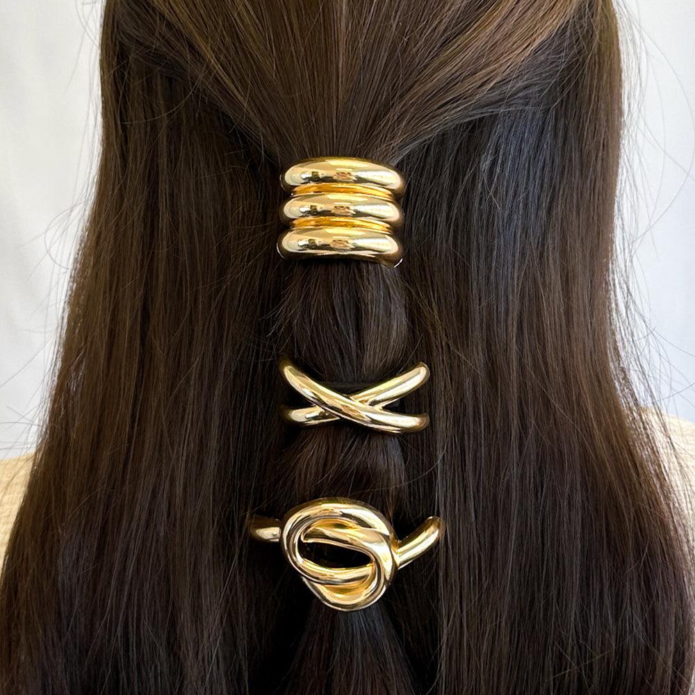 Classy Hair Elastics 3-Pack Set