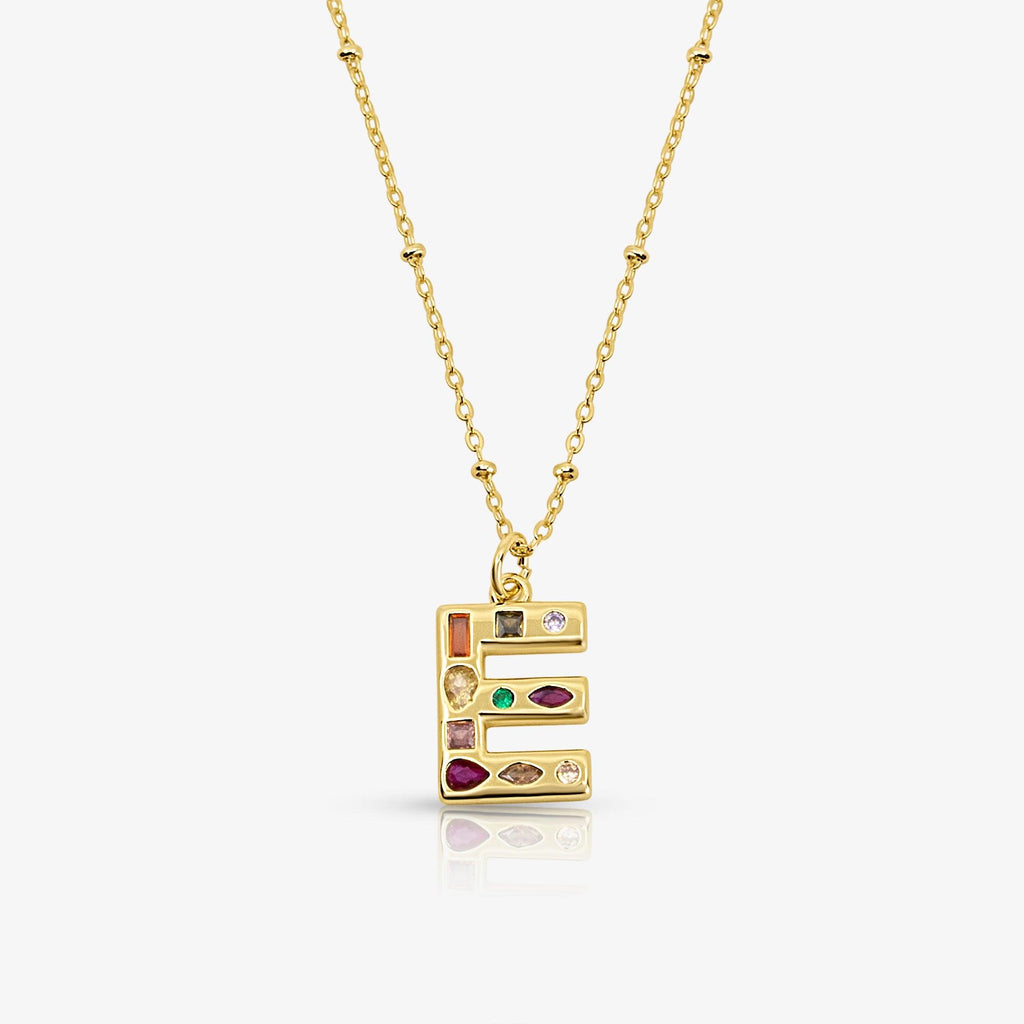 Bright Babe Initial Necklace