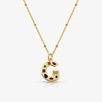 Bright Babe Initial Necklace