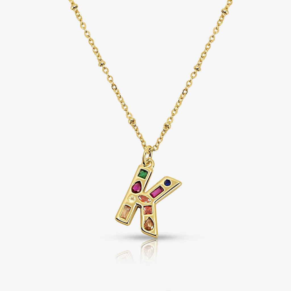 Bright Babe Initial Necklace