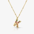 Bright Babe Initial Necklace