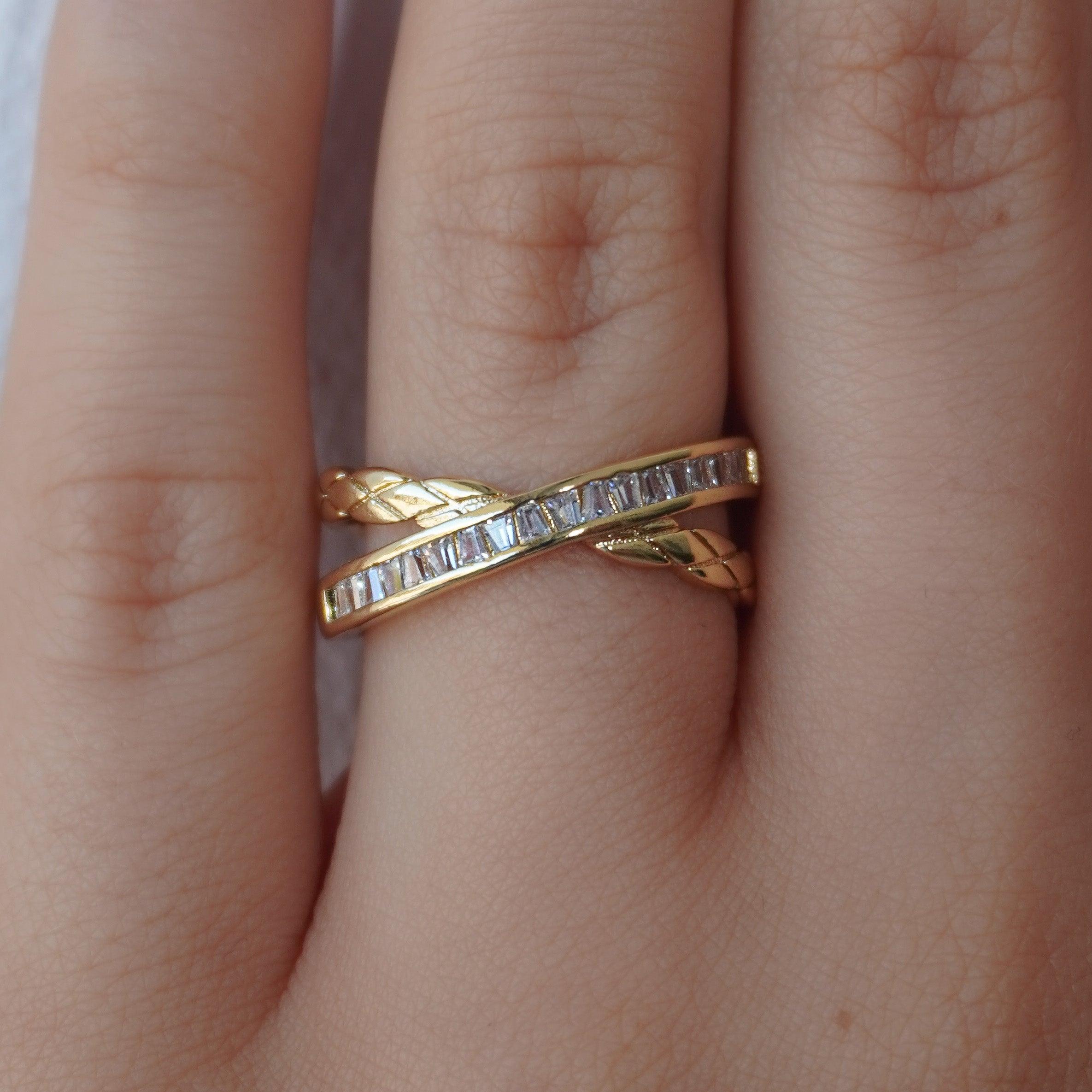 Crossed Paths Ring