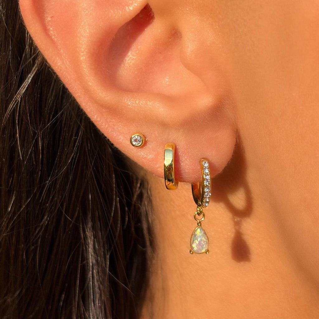 Angel Glow Drop Earrings