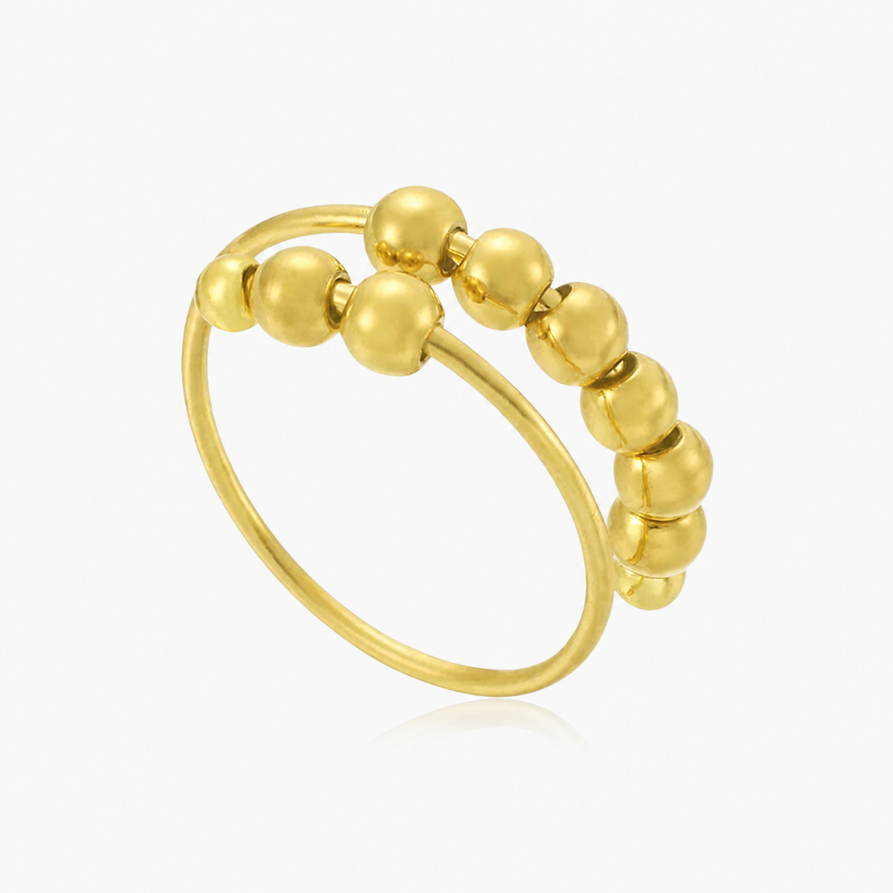 Adjustable Anxiety Fidget Ring