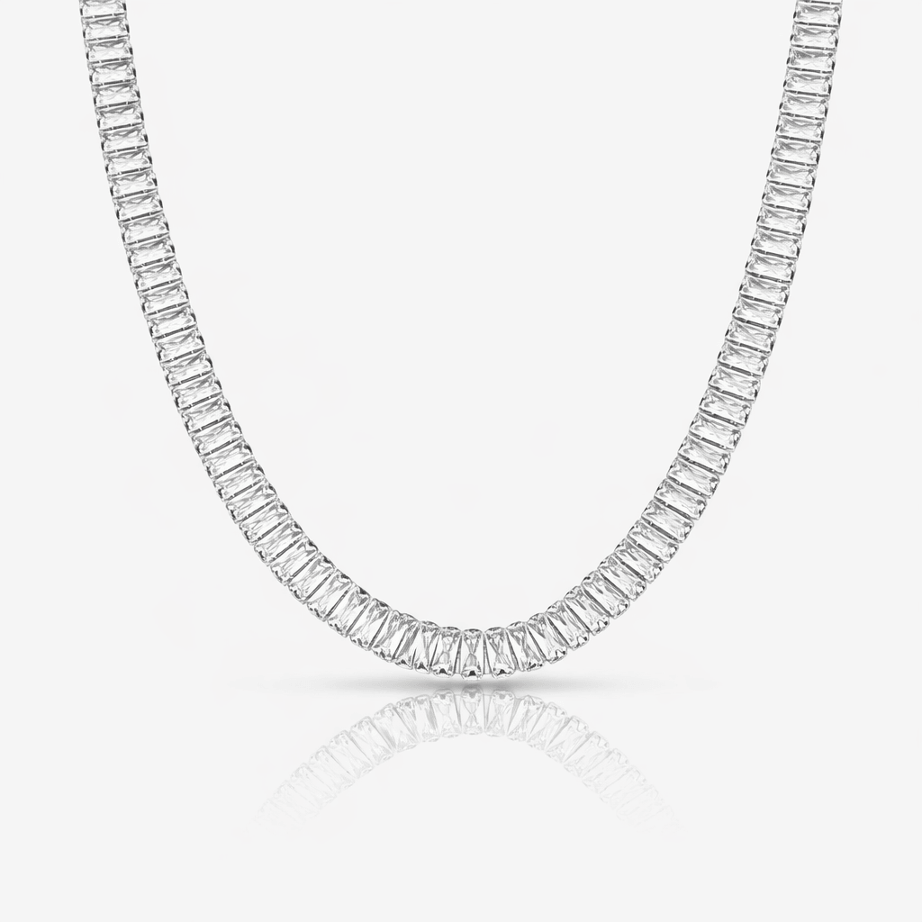 Frost Beam Tennis Choker Necklace