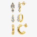 Kiss of Sparkle 3 Piece Earring Set