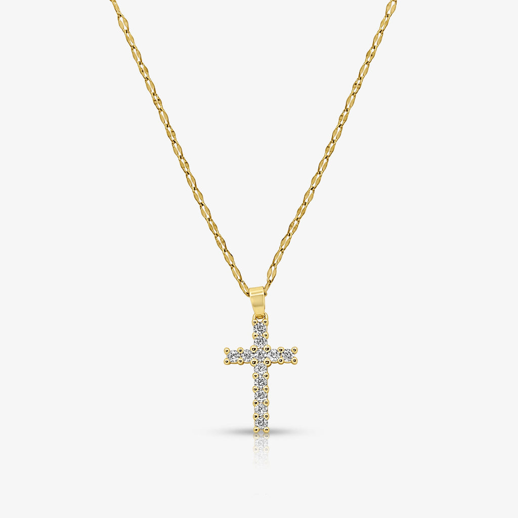 Shine On Cross Necklace