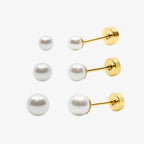 Flat Back Earrings Set Collection