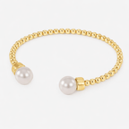Pearly Beaded Bangle