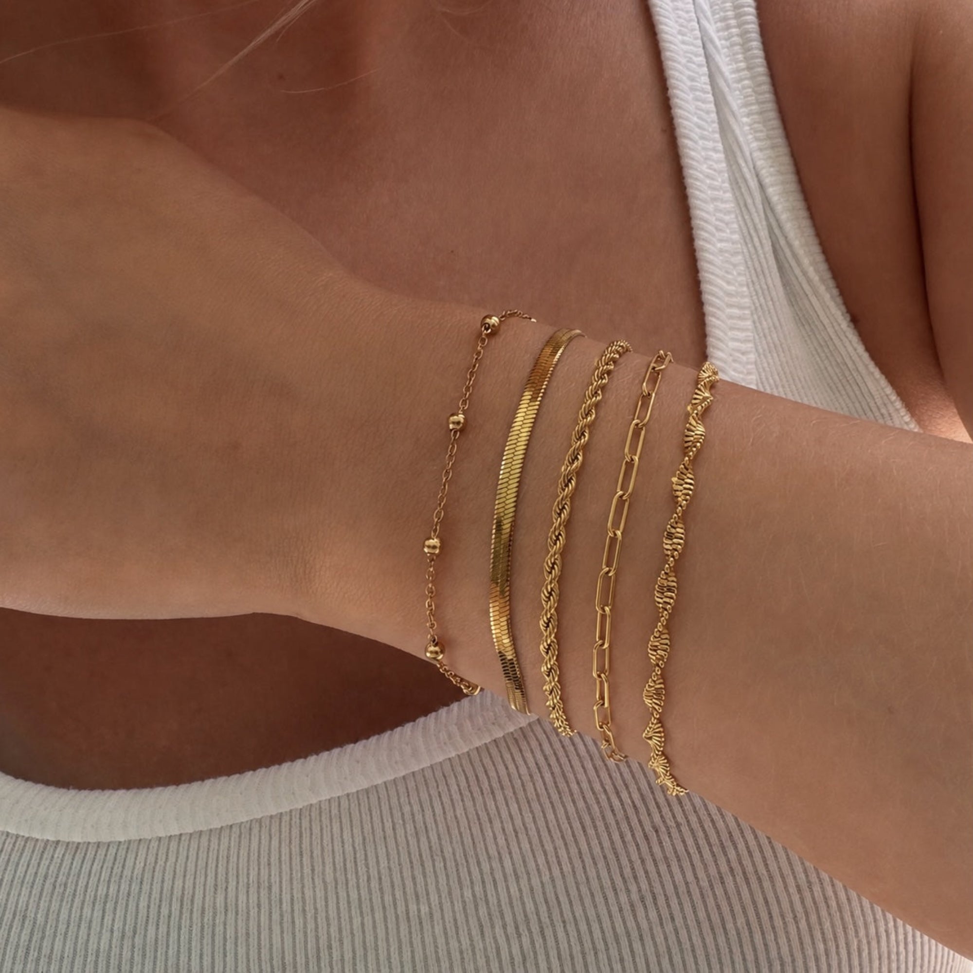 Power Stack 5-Piece Bracelet Set