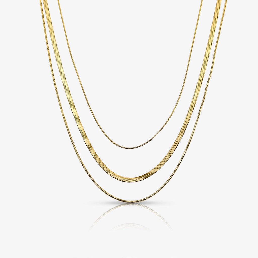 Queen Behaviour Triple Layered Necklace