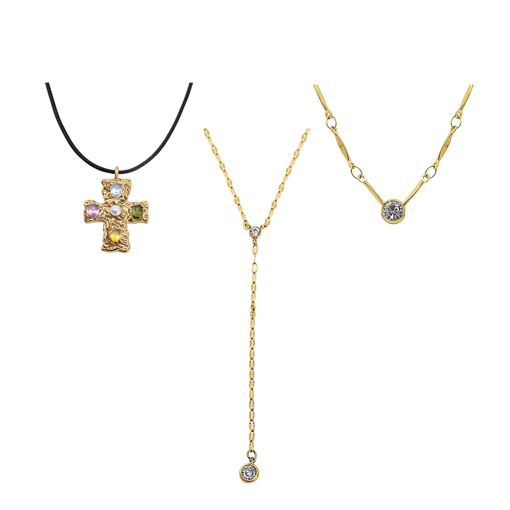 Sacred Glow 3 Piece Necklace Bundle