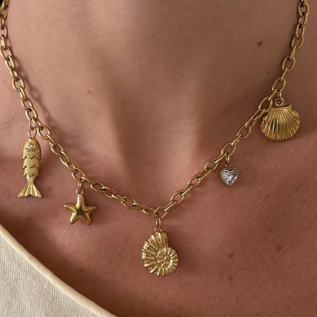 Seaside Sweet Charm Necklace