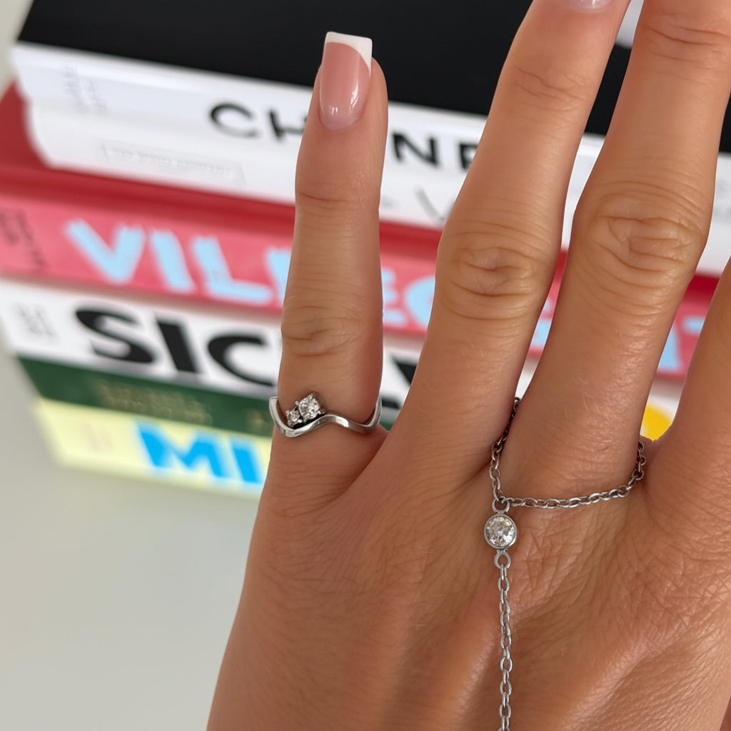 Shimmer Wave Ring
