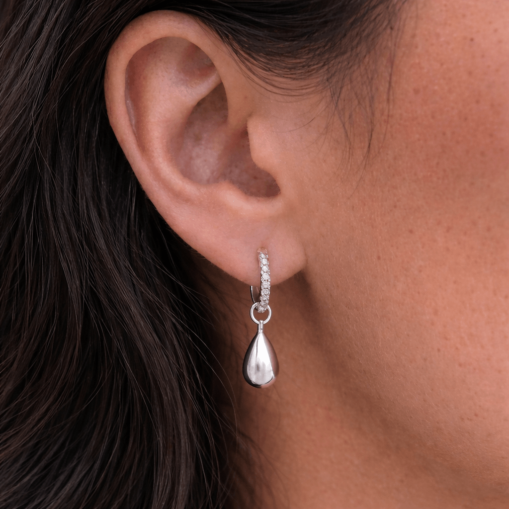 Shimmer Tear Earrings