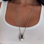 Aurora Glow Long Necklace