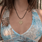Sun Kissed Cord Necklace