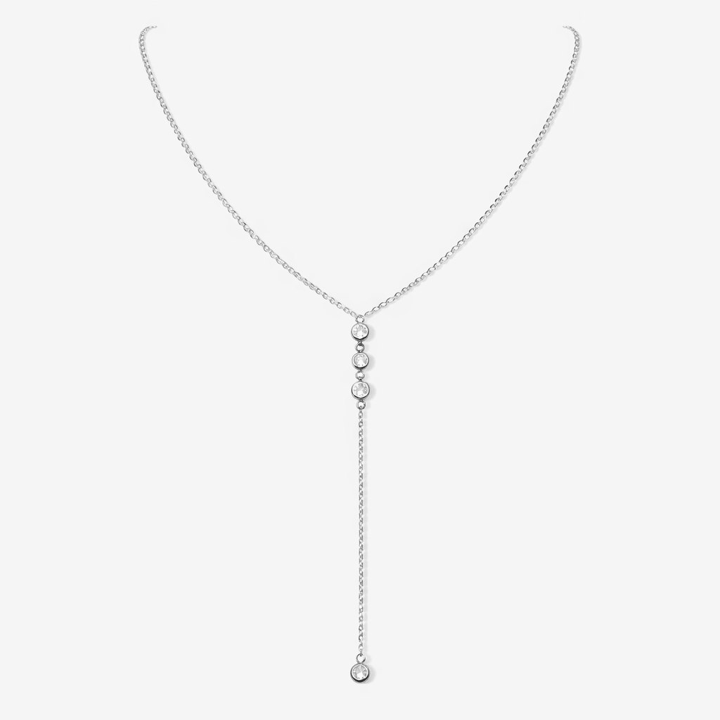 Touch of Glow Lariat Necklace