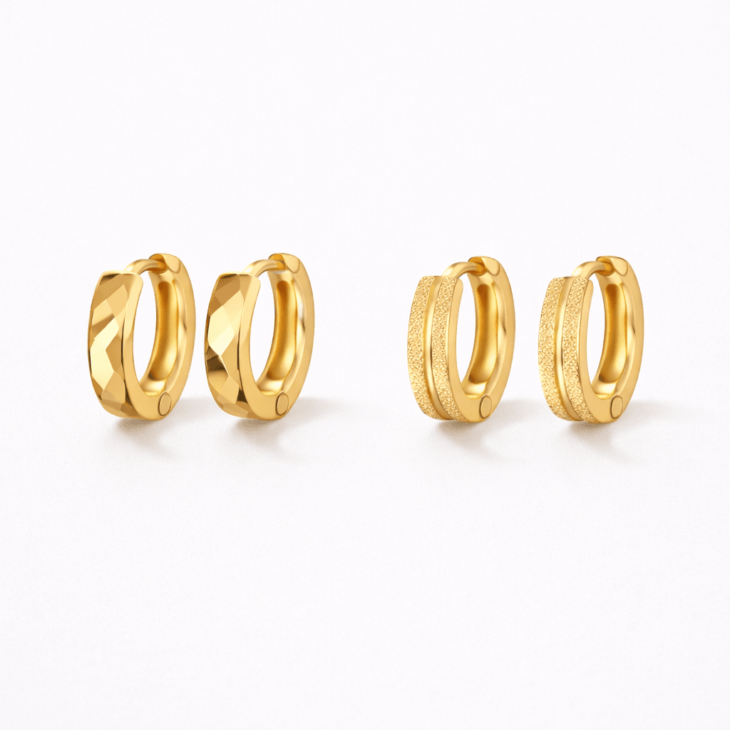 Twice As Nice Hoop 2-Piece Earring Set